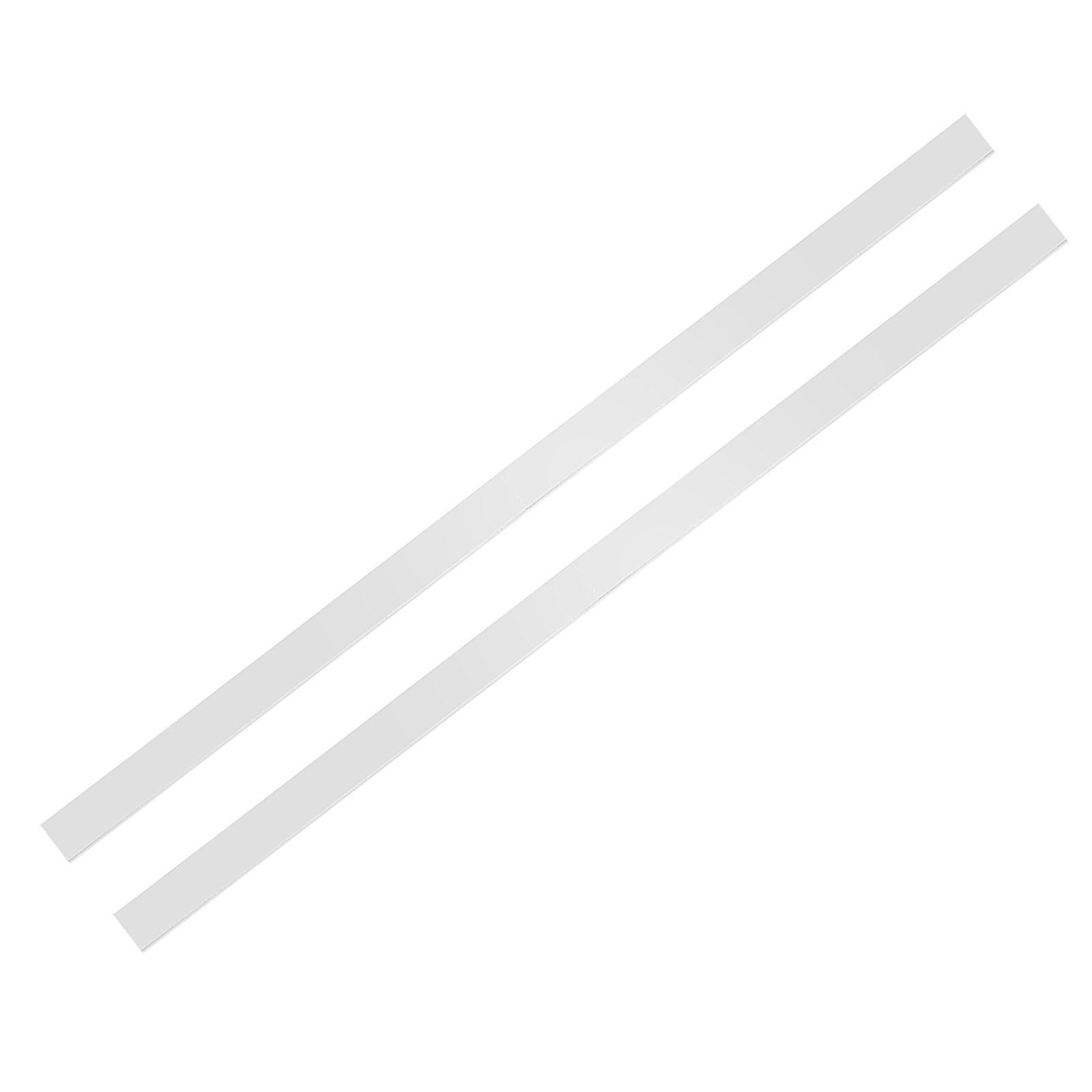 304 Stainless Steel Shims, 30 Inch x 1 Inch x 0.039 Inch Metal Strips Sheet 2Pcs