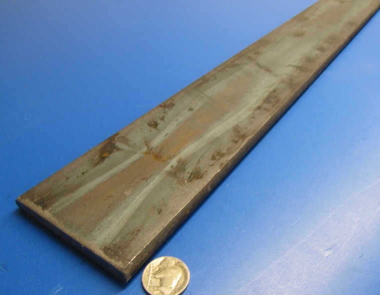 5160 Spring Steel (Knife, Blade) Bar .360″ (+/-.006″) Thick x 3.0″ Wide x 36″