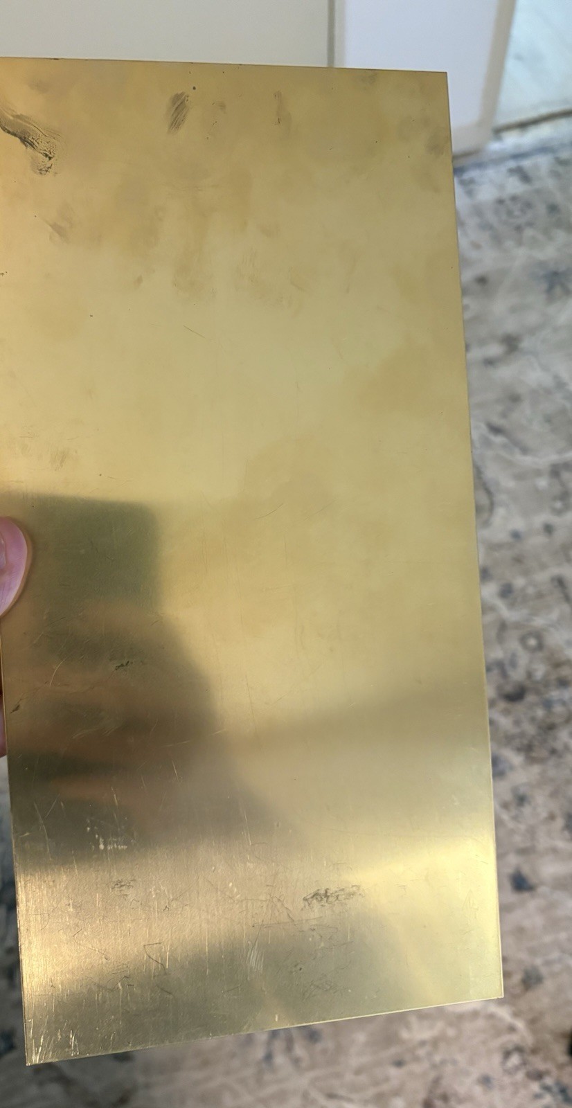 4 COPPER SHEET 6×12 Inches And 1 Brass Sheet 6×12 Inches .27mm-.64mm Thick
