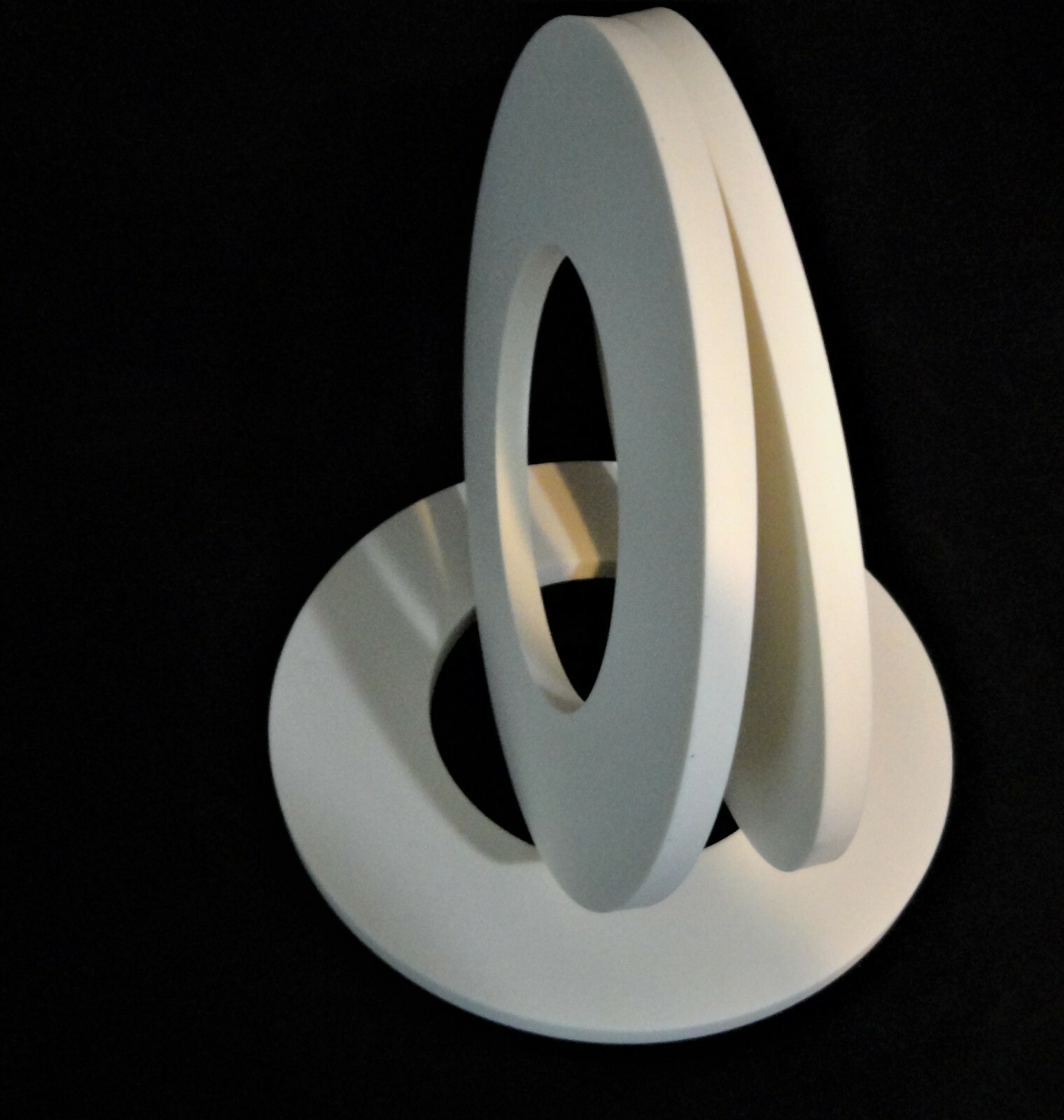 LARGE HIGH PURITY ALUMINA CERAMIC RING WASHER SPACER PLATE No.:555