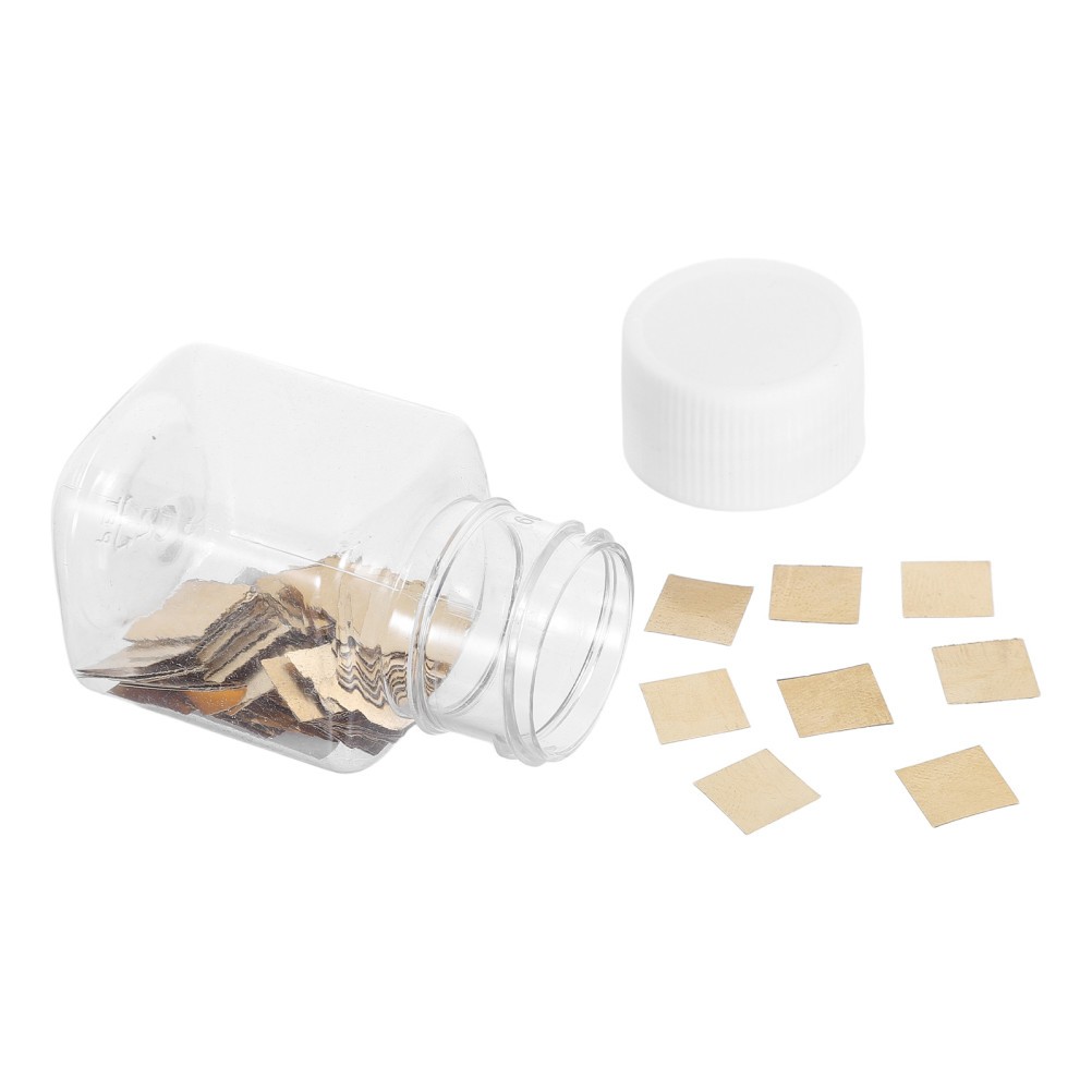 100pcs Thin Copper Sheet Electrode Strip for Fruit Battery Experiment Potato