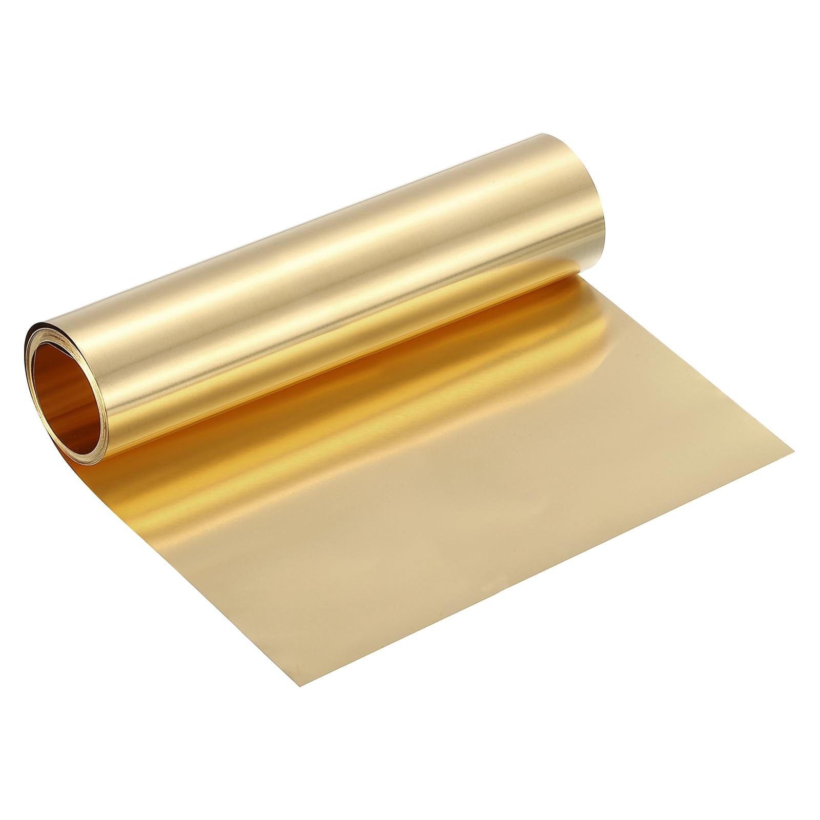MECCANIXITY Brass Sheet Roll, 0.05 x 150 x 1000mm(TxWxL) Metal Flashing Brass…