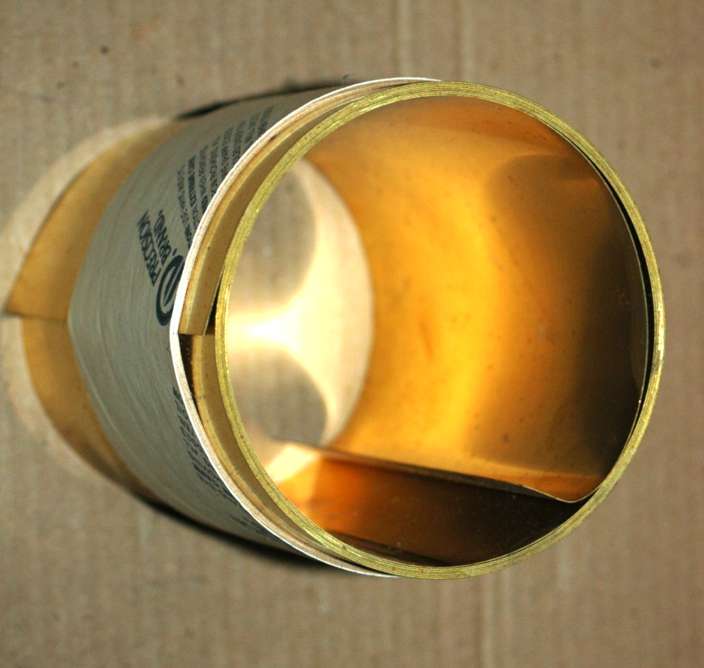 -PPrecision Brand 17475 Brass Shim Stock Roll 6″ x 100″ x .015″-Surplus