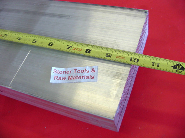 1-1/2″x 5″ ALUMINUM 6061 FLAT BAR 10.5″ long Solid T6511 Mill Stock 1.5″x 5.0″