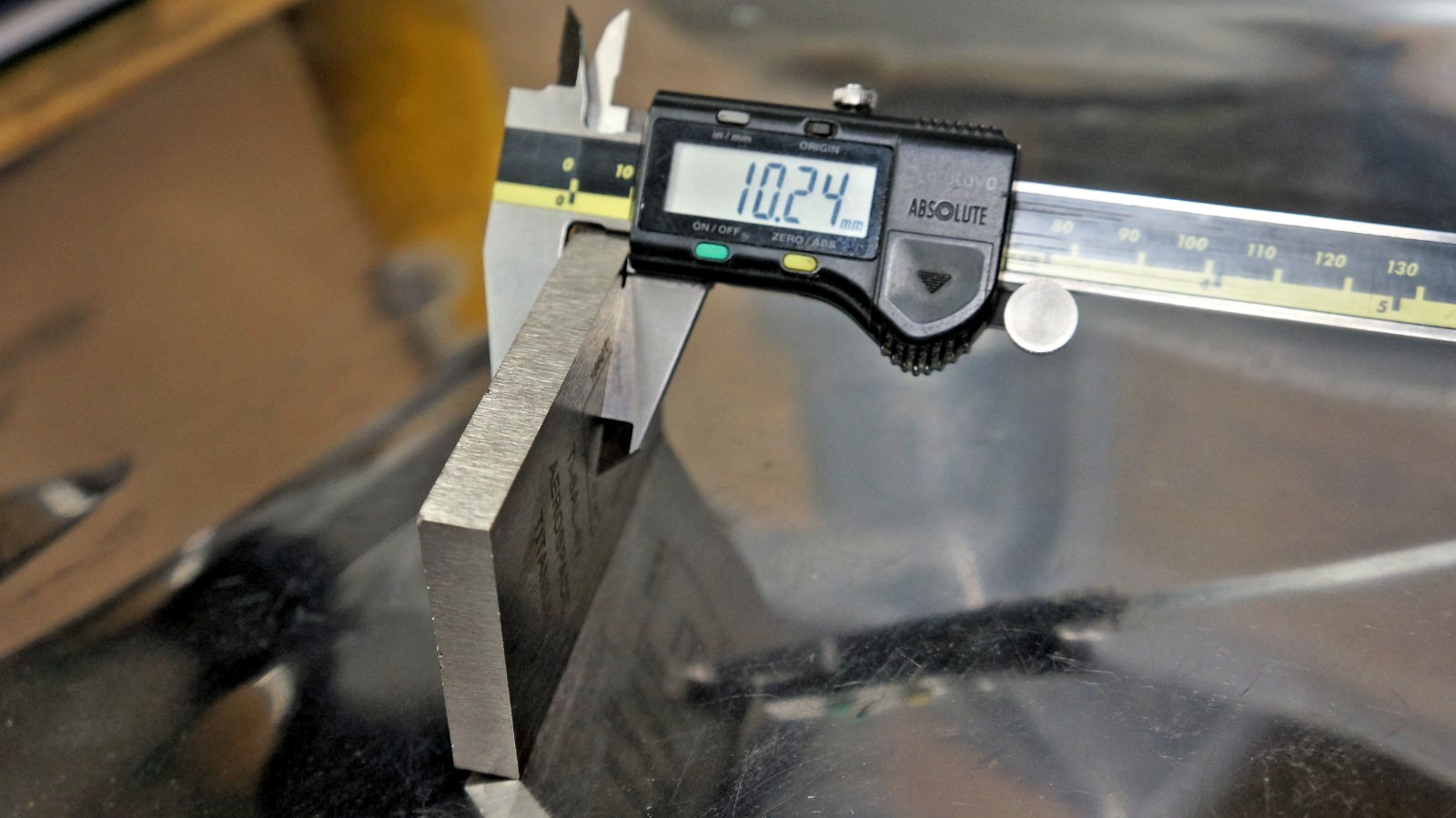 High Quality Grade 5 Ti6Al4V Titanium flat plate 10mm x 52mm x 82mm