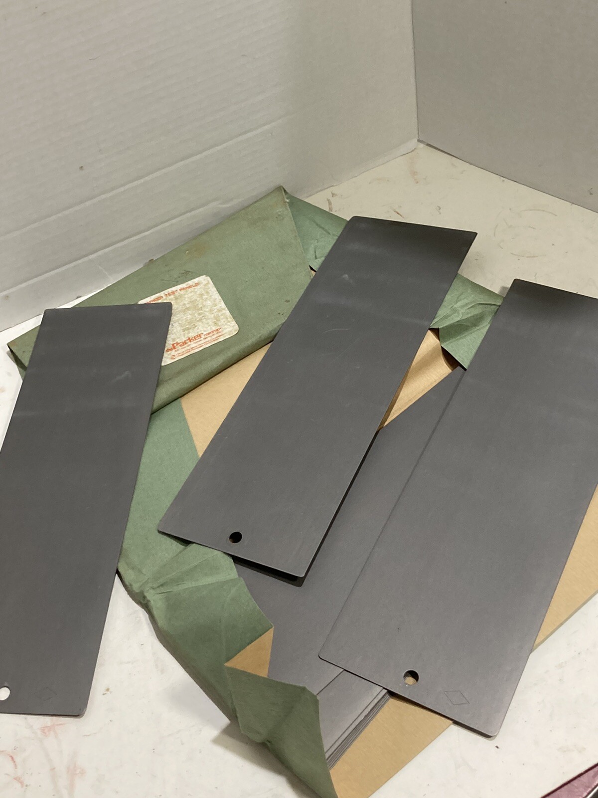4” X 12” 24 GAUGE STEEL SHEET COLD ROLLED 12 Count BONDERITE TREATED AUTOBODY