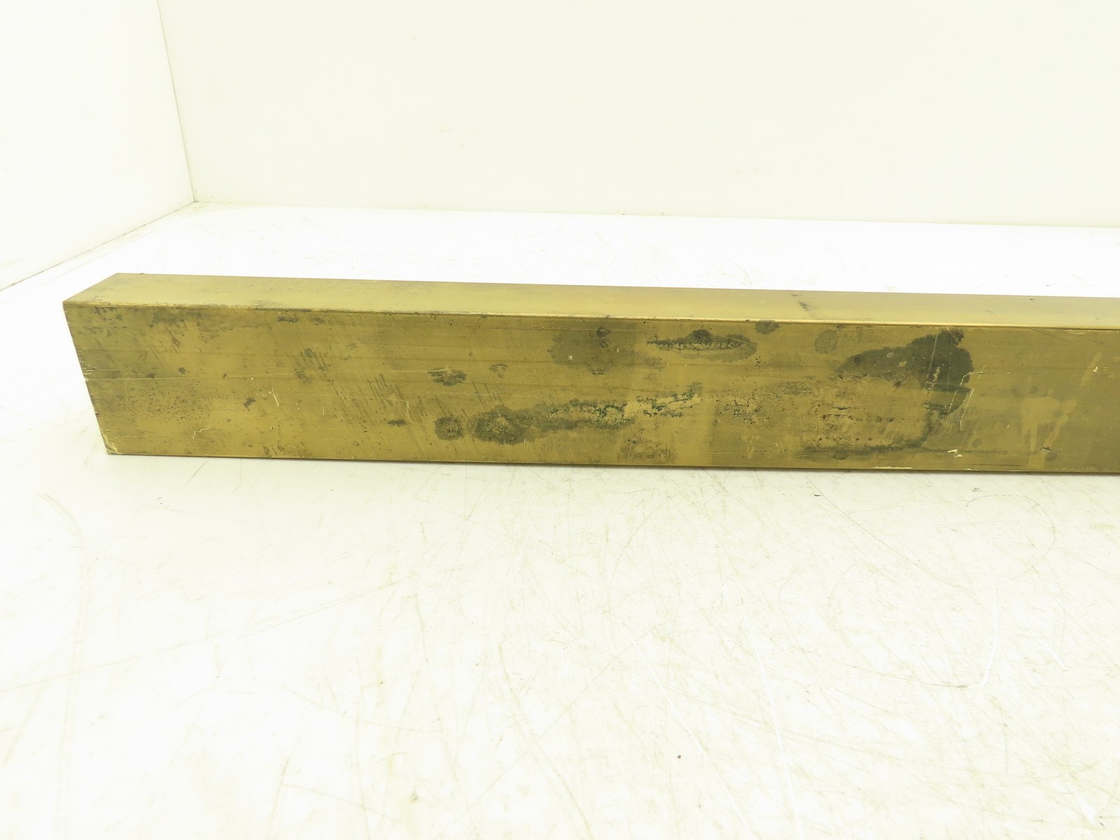 360 Yellow Brass Stock Rectangle Flat Bar 1-1/2″x 2-1/2″x 25″L 28.5lbs