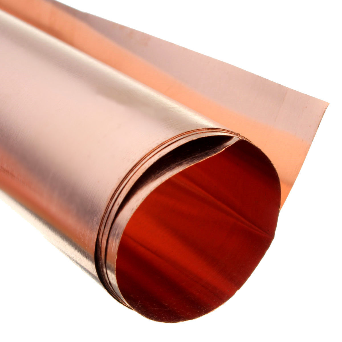 1pc 99.9% 0.1 x 100 x 1000MM 39″ Coppers Cu Metal Sheet Foil