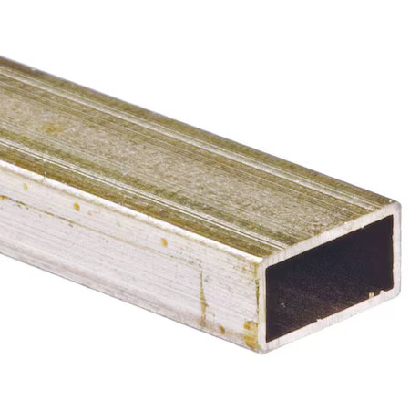 Zoro Select 8268 Tubing, Rectangular, 3/16 In. X 3/8 In., 8268