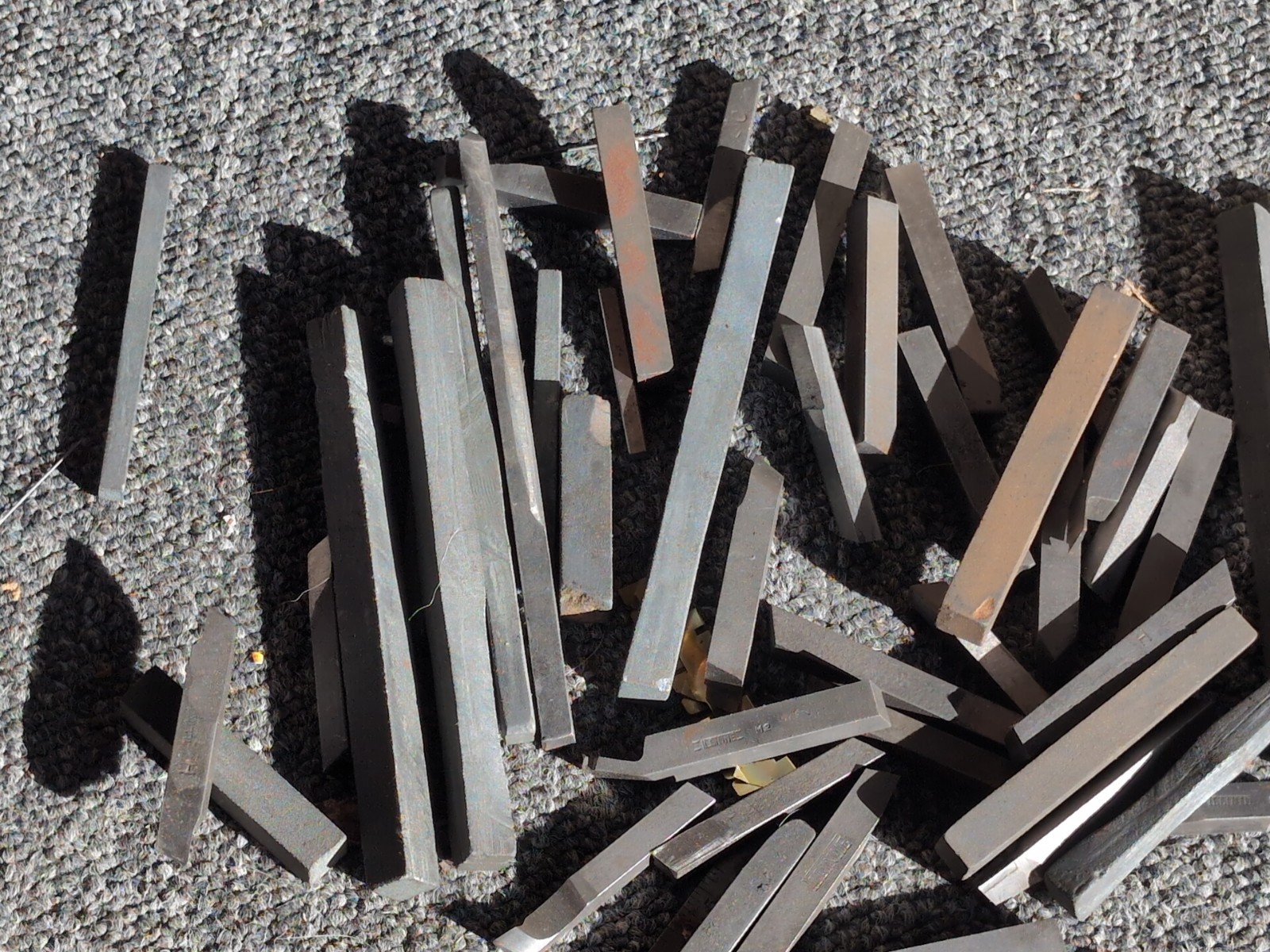Loads Of Different Keystock Pieces Vtg Over 30 Years Old Lots Here 50+ Pieces