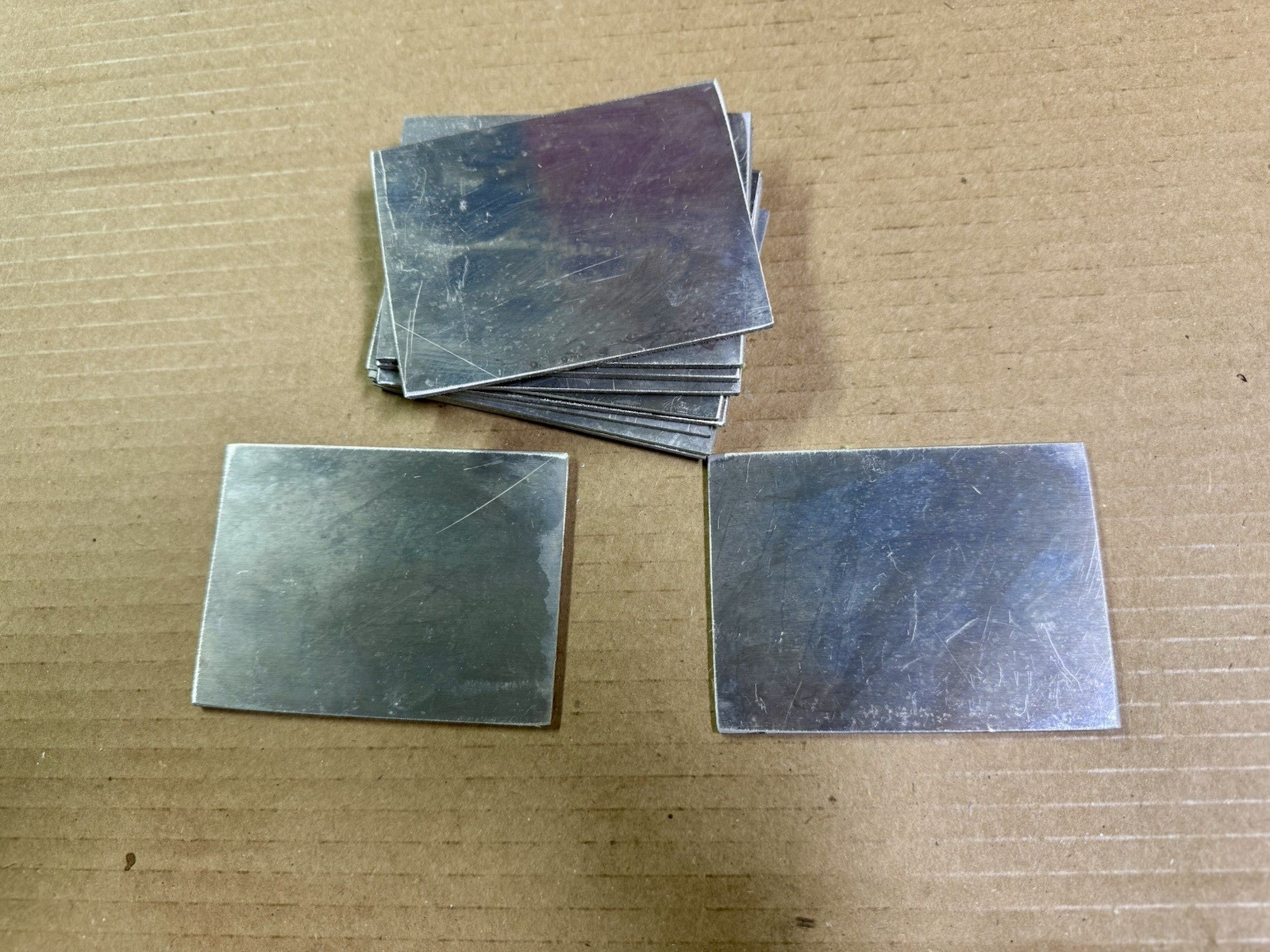 13 Gauge Aluminum Rectangle Plate – 3” x 4” – Plasma Cut Metal