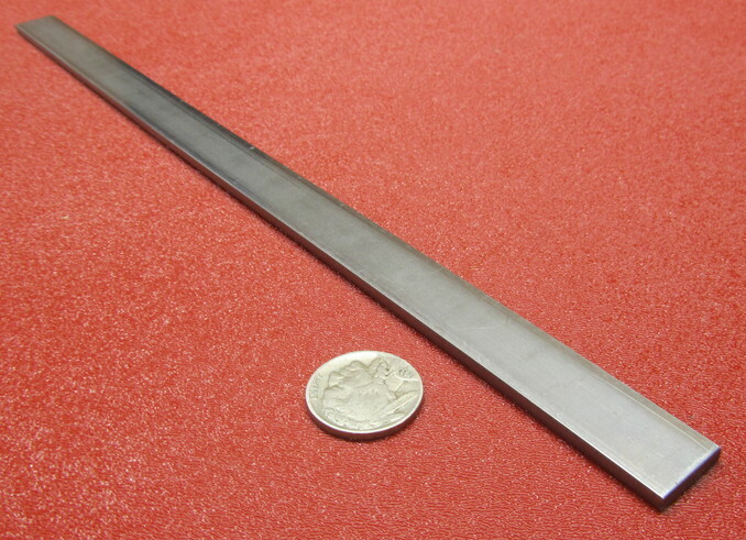 1018 Steel Bar, 1/8″ Thick x 5/8″ Wide x 12″ Length, 6 Pcs