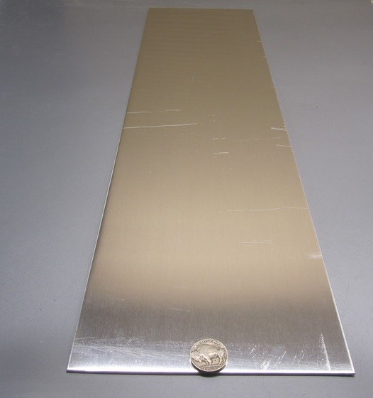 1100 Aluminum Sheet Softened (O) .050″ Thick x 6.0″ Wide x 24.0″ Long
