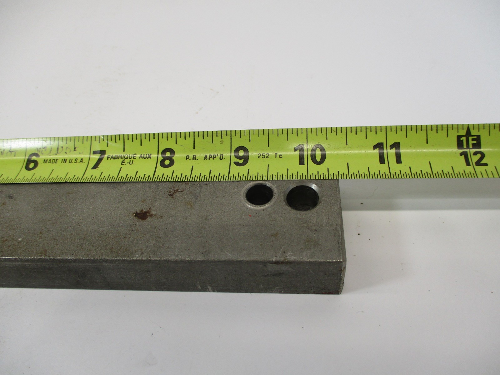 (2) Pcs STAINLESS STEEL Flat Stock 3/4″ x 1-3/4 x 10″ & 1″ x 1-1/2 x 5″ in VGC