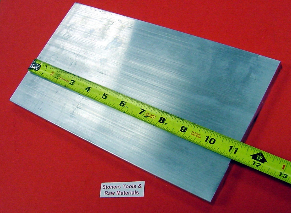 3/8″ X 5″ ALUMINUM 6061 FLAT BAR 11″ long T6511 Solid Extruded Plate Mill Stock