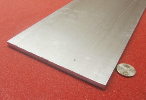 6061 T651 Aluminum Bar, 1/4″ (.250″) Thick x 5.0″ Wide x 60″ Length