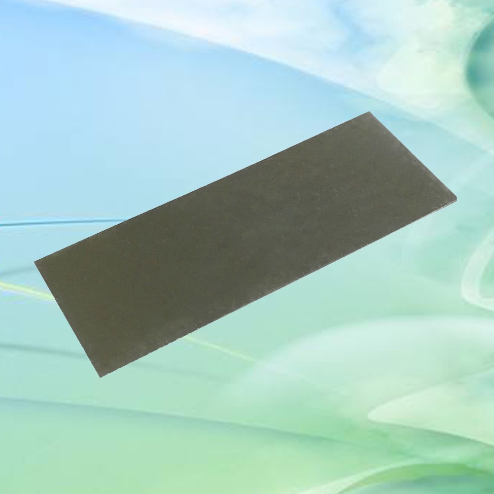 2Pcs Scientific Zinc Plate Strips Durable Silver for School Experiments