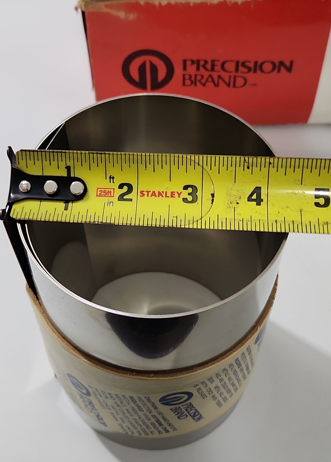 *BRAND NEW* Precision Brand 22L-15 Stainless Shim .015 Gage 6″x50″ + Warranty!