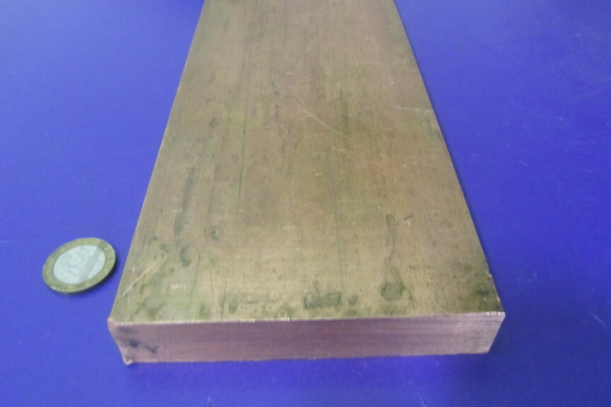 110 Copper Bar 1/2 Hard, 3/4″ Thick x 4.0″ Wide x 24 Inches Length