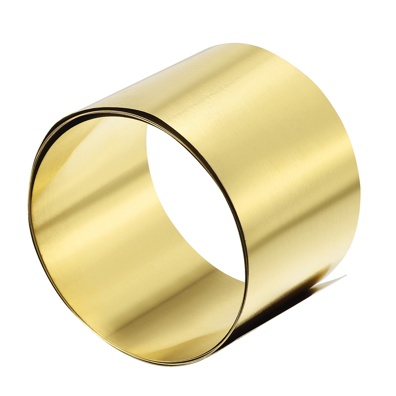1000mm x 50mm x 0.1mm Brass Sheet Roll Metal Foil Plate Industrial