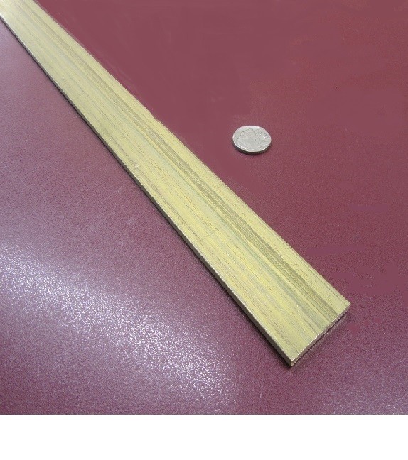 385 Brass Flat Bar 1/8″ Thick x 1 1/4″ Wide x 4 Foot Length