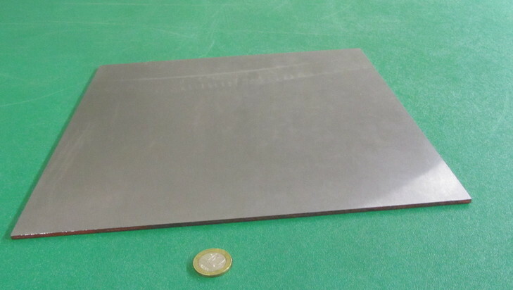 4140 Ground Carbon Steel Sheet, 1/8″ (+/-.001″) x 12″ Wide x 12″ Length