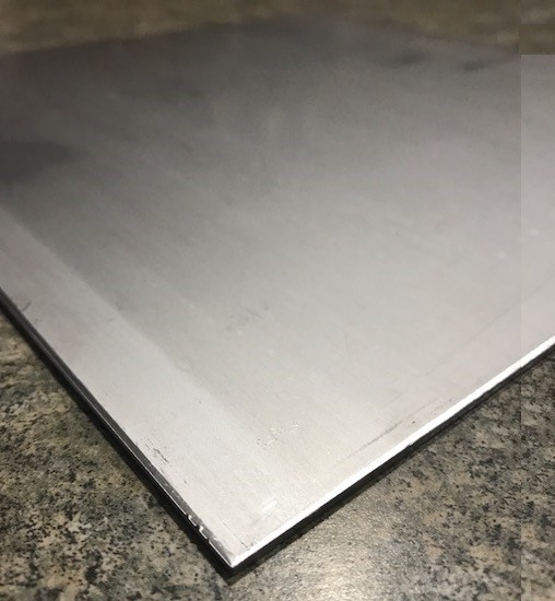 321 Weldable Stainless Steel Sheet, .080″ Thick x 12″ Wide x 12″ Length