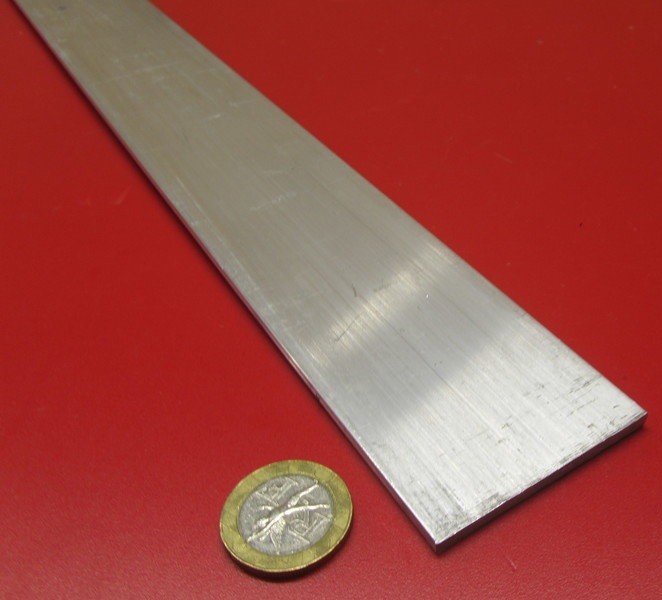 6061 T651 Aluminum Bar, 3/16″ (.187″) Thick x 2.0″ Wide x 72″ Length