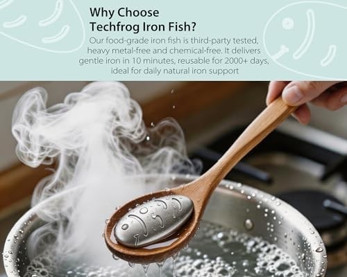 Food-Grade Cast Iron Cooking Ingot – Natural Anemia Relief Tool for Vegans & Ath
