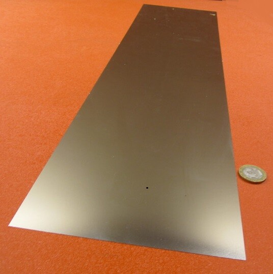 18-8 Stainless Steel Sheet, Full Hard, .009″ x 6.0″ x 25″