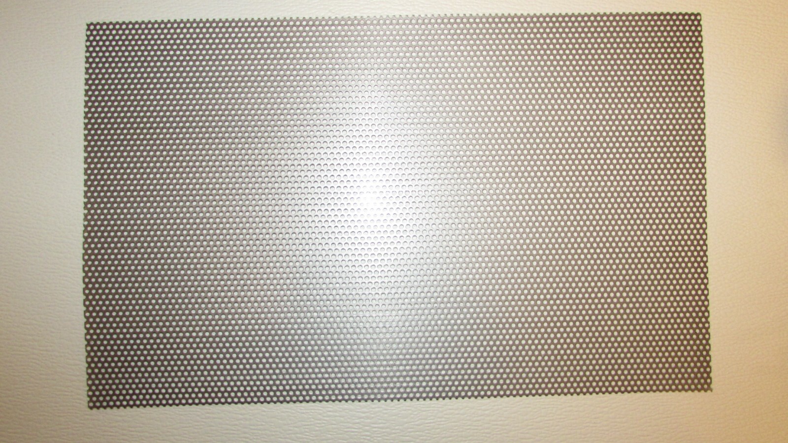 1/8″ HOLES–18 GAUGE 304 STAINLESS STEEL PERFORATED SHEET –11.5″ X 12″