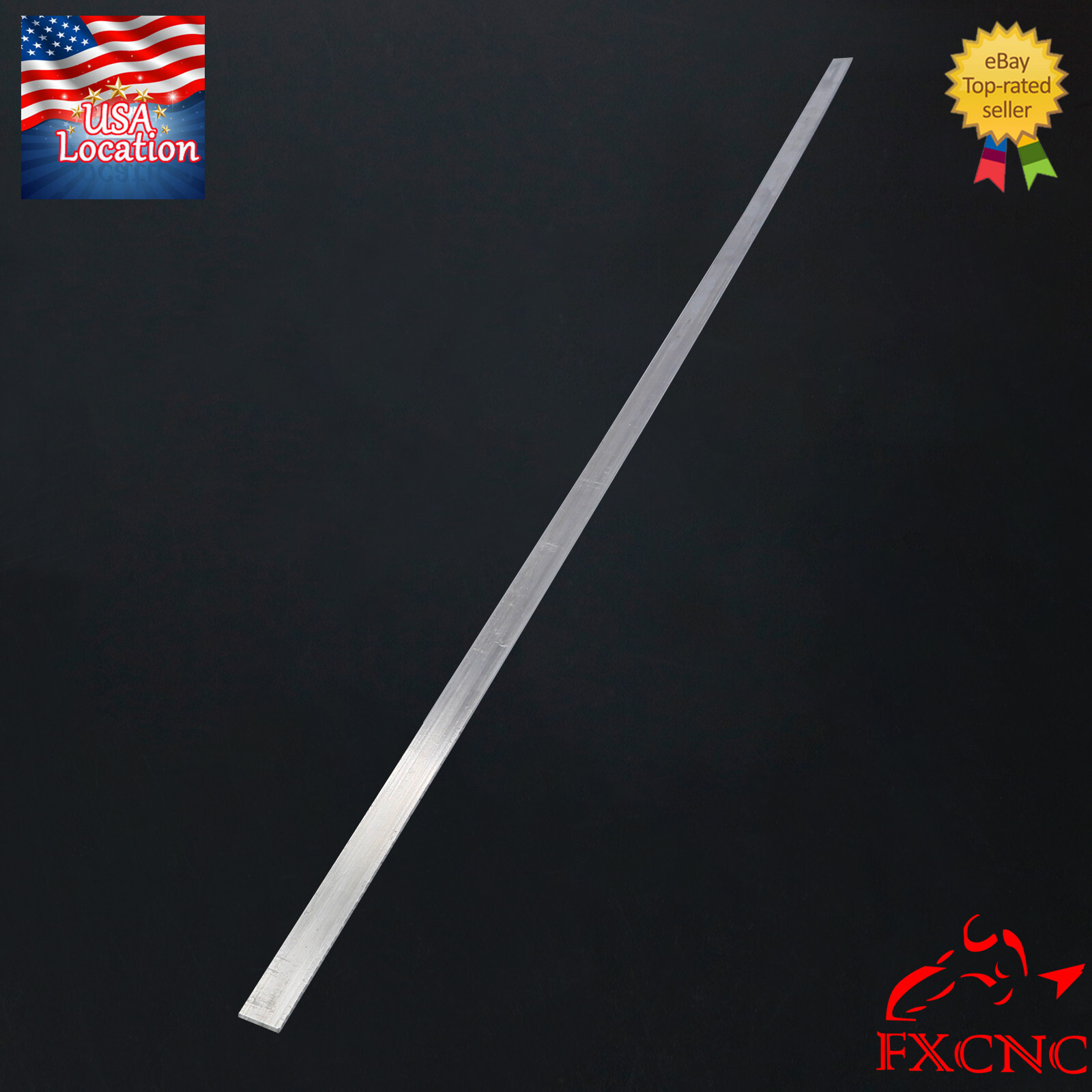T6061 Aluminum Metal Flat Plate Sheet Flat Length 1220mm Width 20mm Thick 3mm