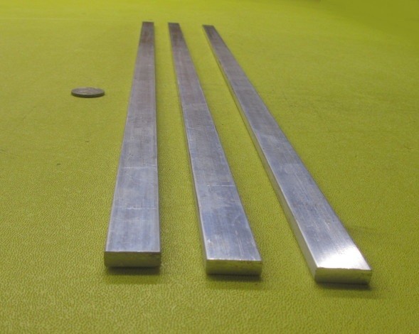 6061 T651 Aluminum Bar, 3/16″ (.187″) Thick x 5/8″ Wide x 24″ Long, 3 Pcs, 6 Ft