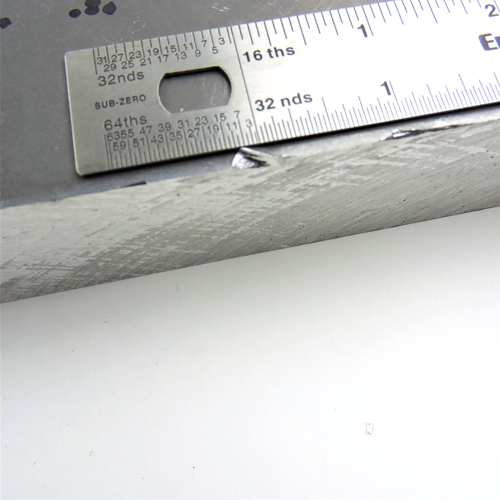 .875″ thick 7/8 Aluminum 6061 PLATE 2.375″ x 15.875″ Long QTY 2 sku 242962*