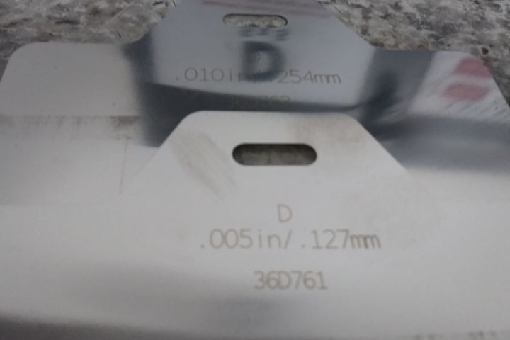 Brand Name 36D706 260 Pc 5 In Shim Length/Width Slotted Shim Assortment