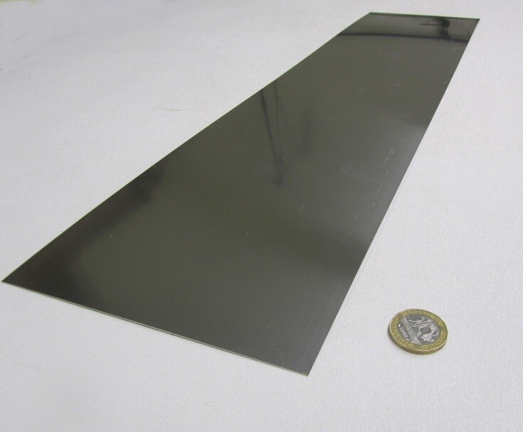 18-8 Stainless Steel Sheet, Full Hard, .006″ x 6.0″ x 25″