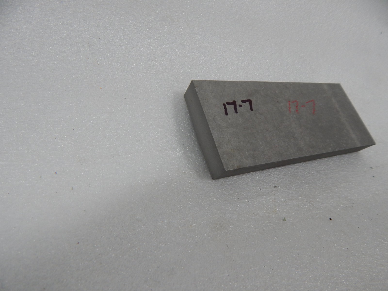 1″ Thick 17-7 Stainless Steel Flat Bar 1″ x 3.47” x 5.1” Similar to 304 1×3.5×5