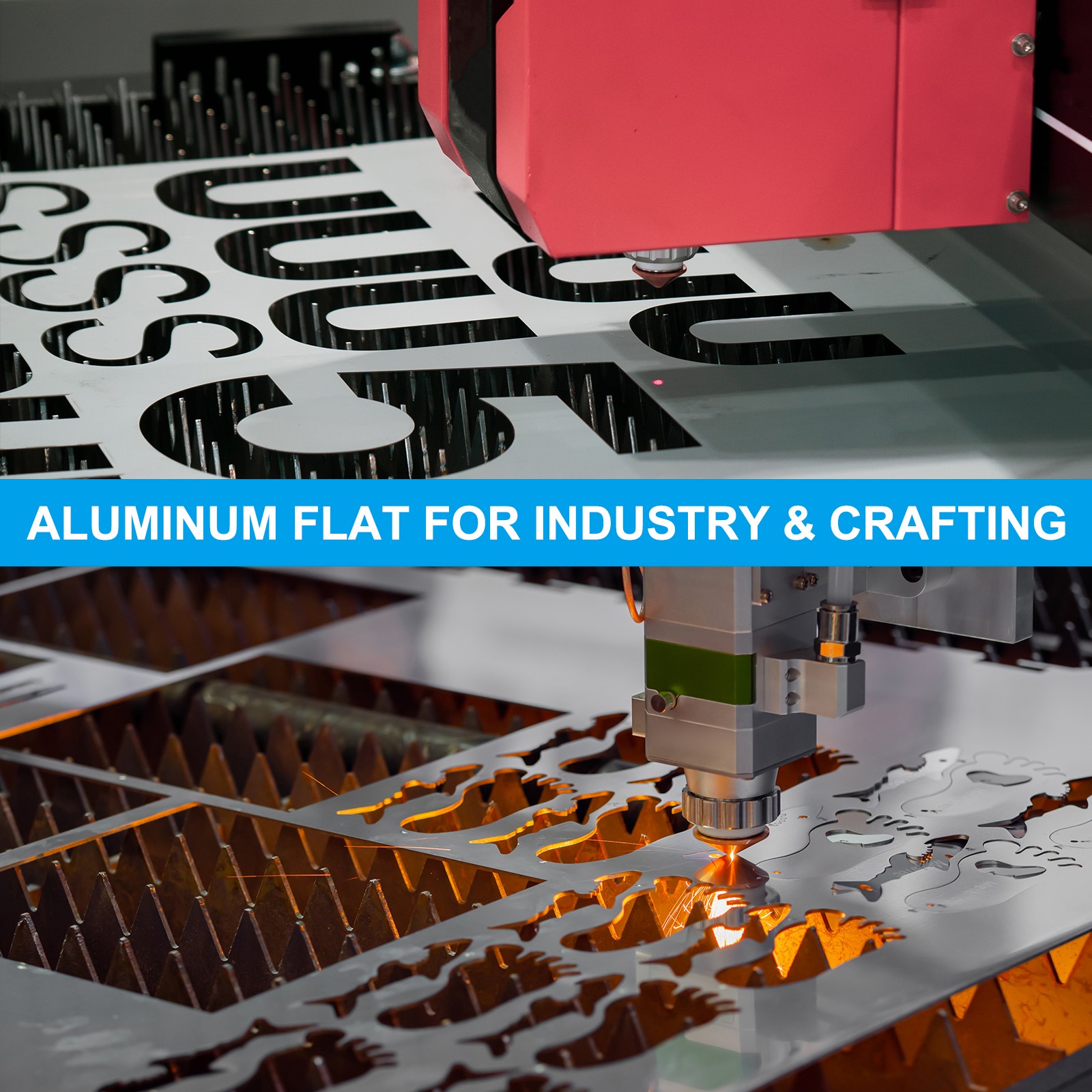 6061 T651 Aluminum Sheet Metal 4 x 3 x 1/25.4(0.04″) Inch 3Pcs Flat 1MM