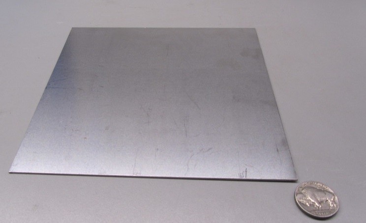 301 Stainless Steel Sheet Shim, .042″ x 6.0″ Width x 6.0″ Length