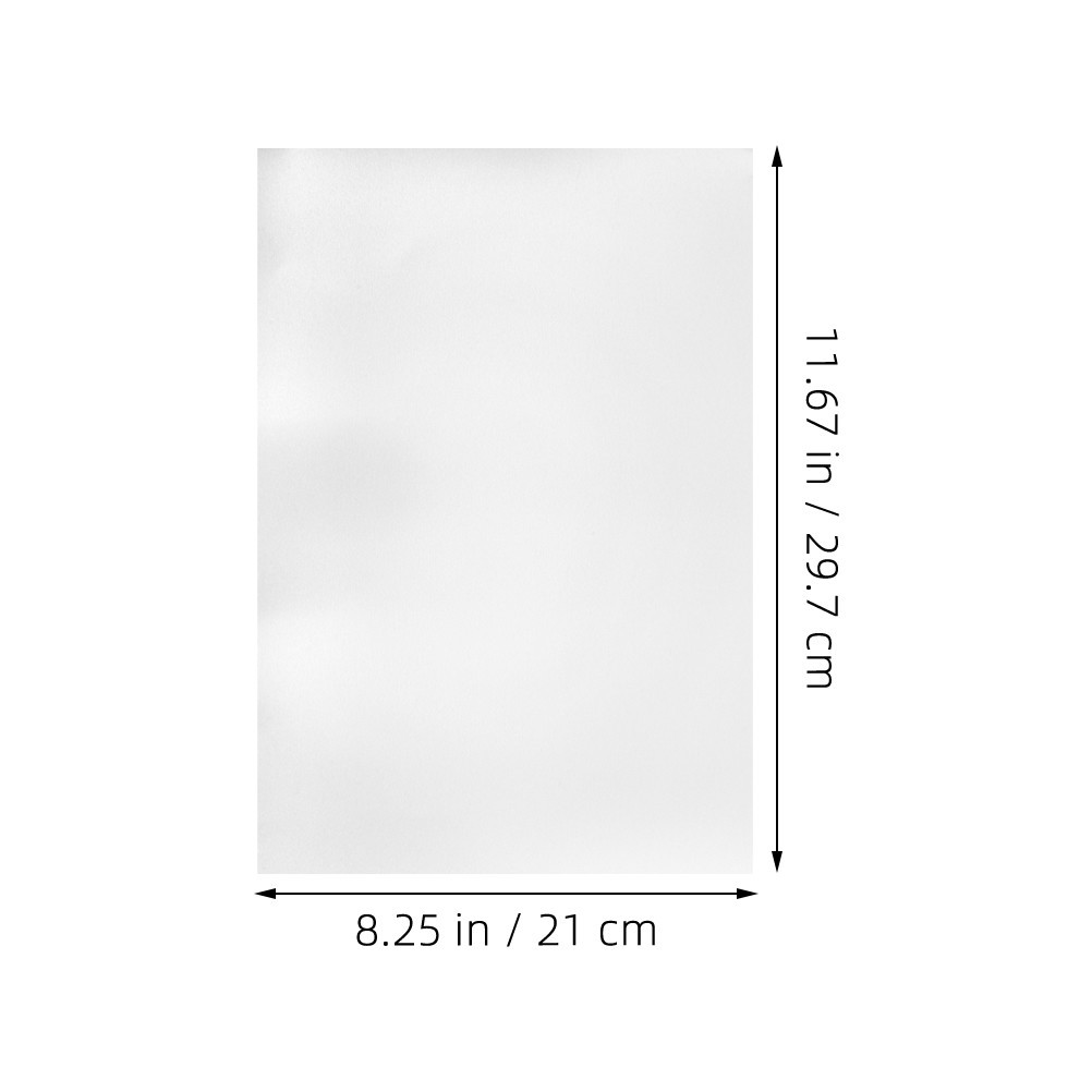 4Pcs Reusable Aluminum Sheet Plate for DIY Engraving Home Use Silver Color