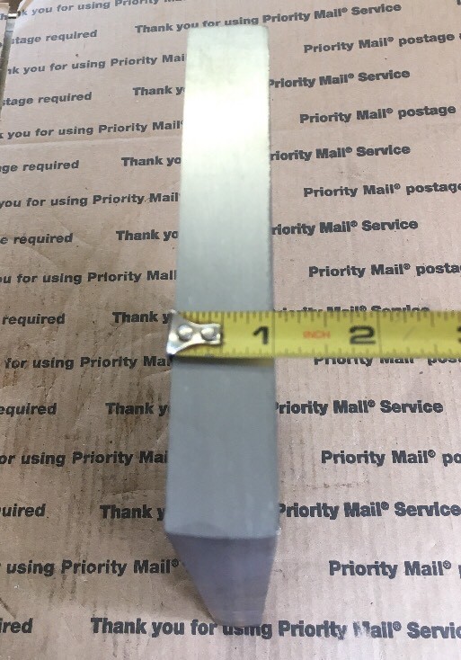 1 X 6 Flat Steel Bar Target Blacksmithing Bracing Plate Welding 12” Long