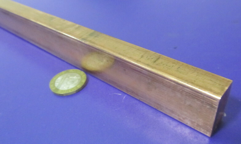 182 Copper Bar 1/2″ Thick x 1.0″ Wide x 3 Foot Length