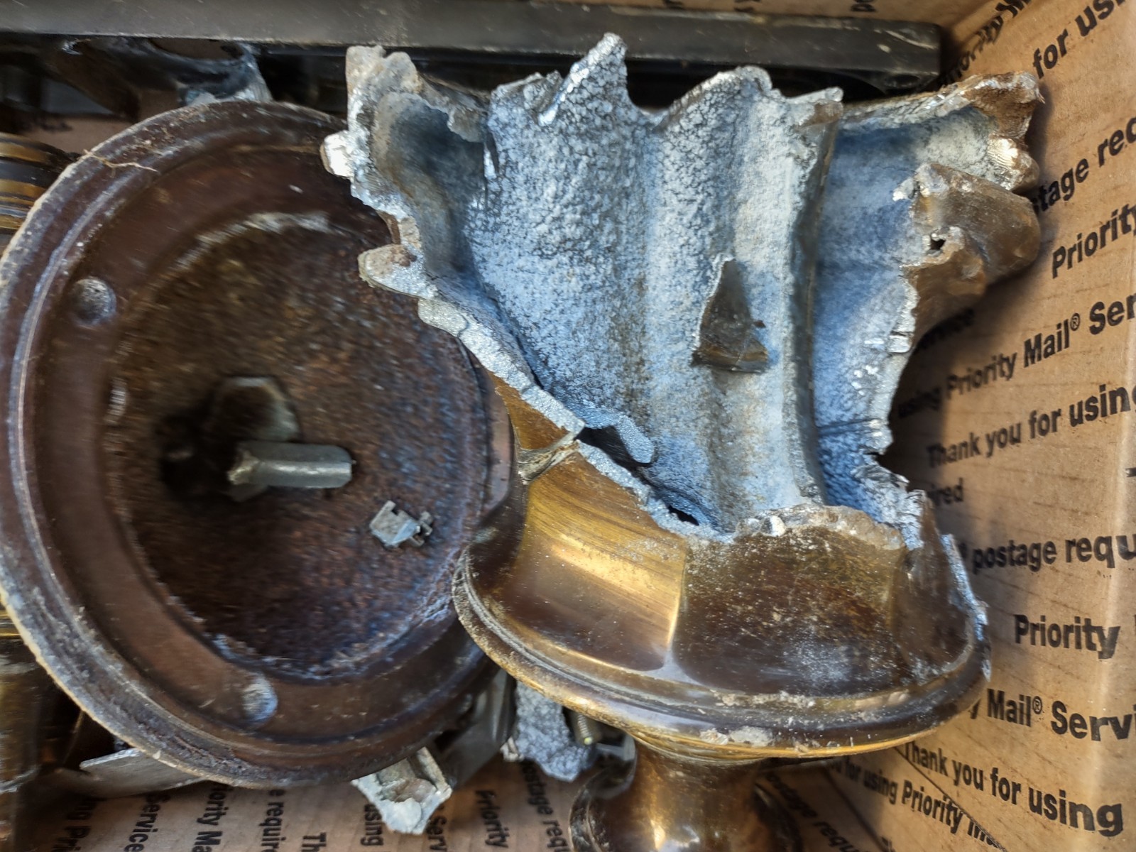 17 Pound Box Scrap Zinc – For Melting and Casting-Resource Recovery