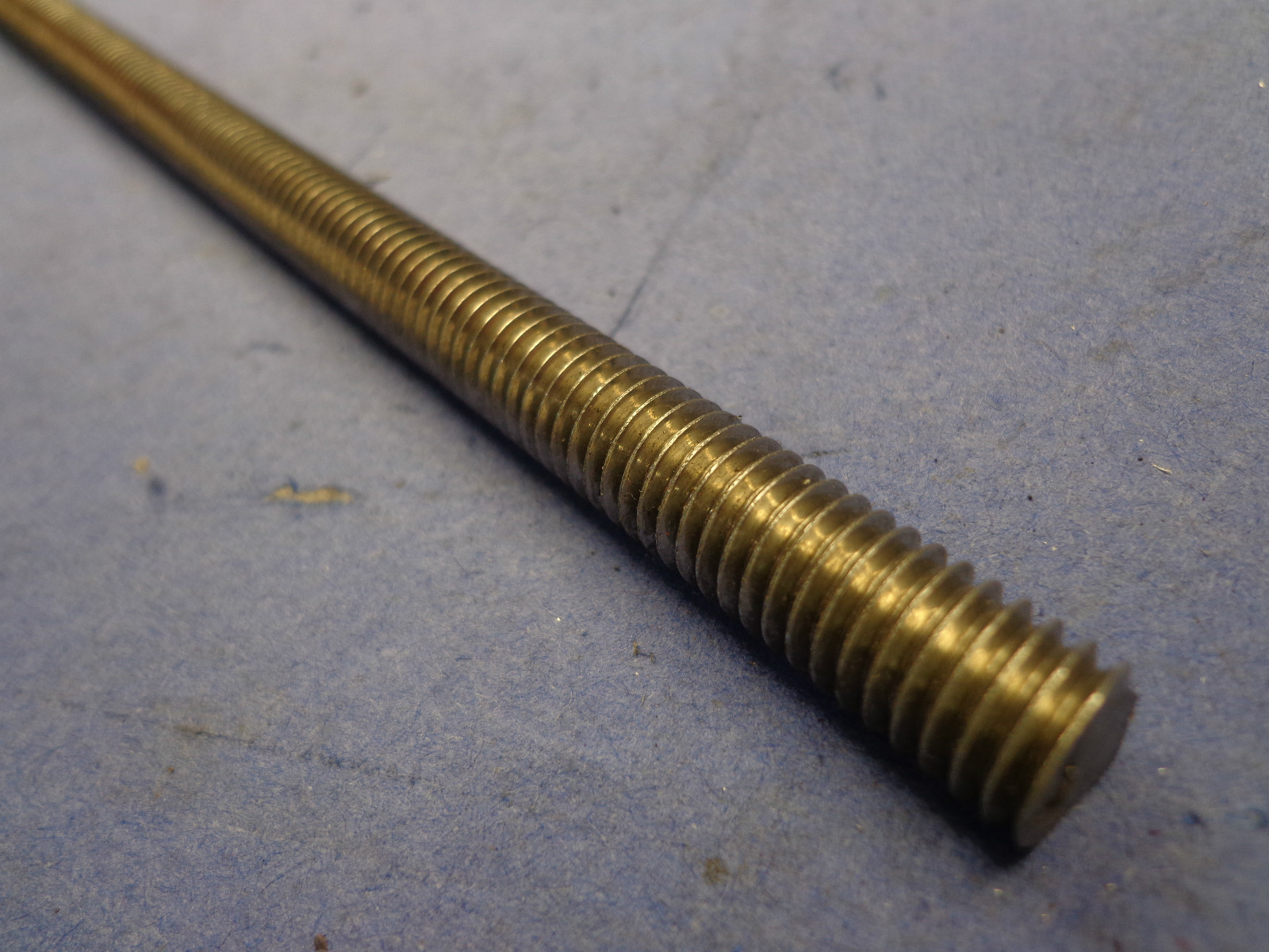 1/2″-13 x 12″-Long 304 Stainless Steel Threaded Rod –>1/2″ -13 Threads per inch