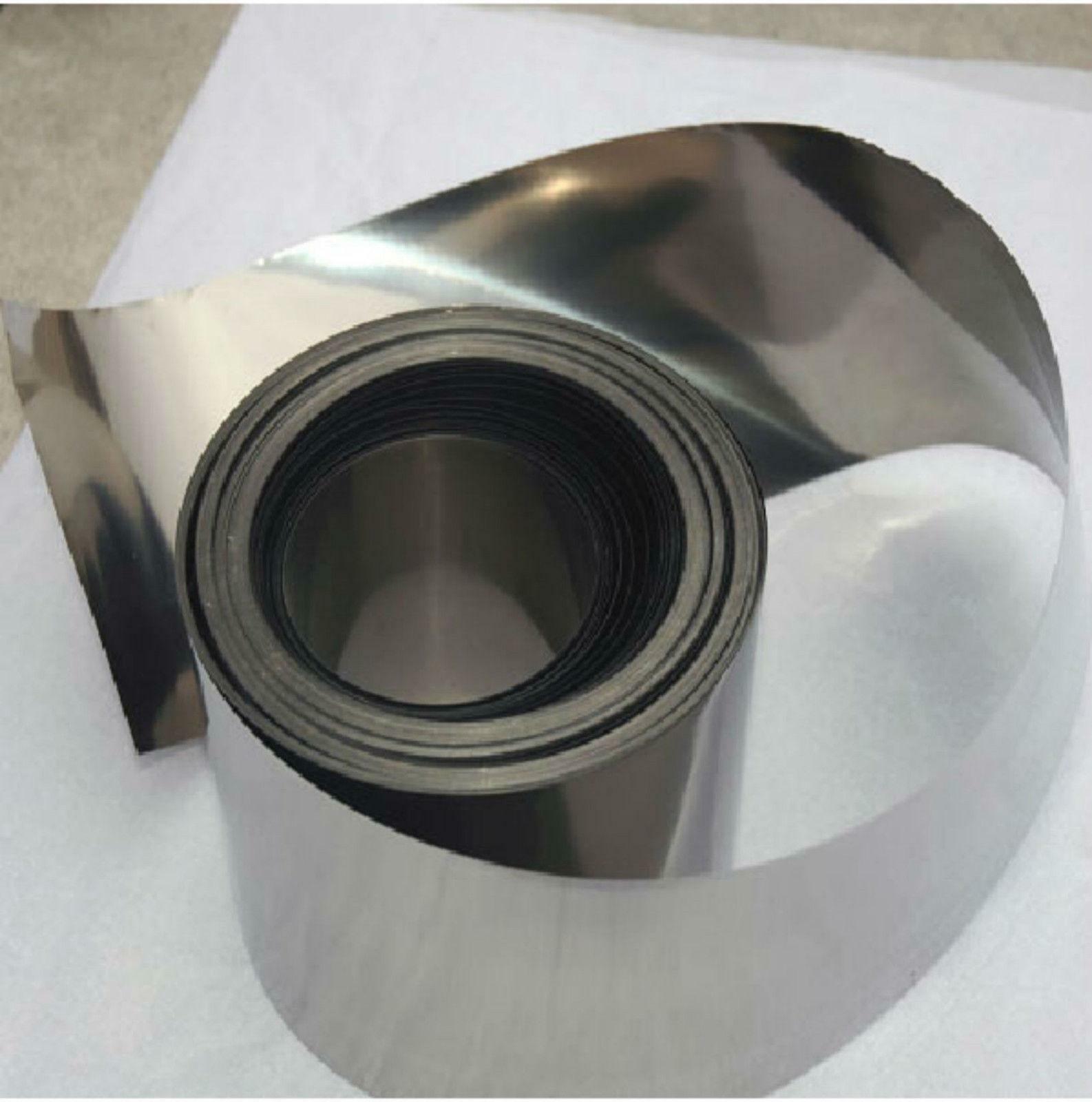 0.2mm ±10% x 100mm x 1000mm 99.995% Pure Iron Foil Fe Thin Sheet