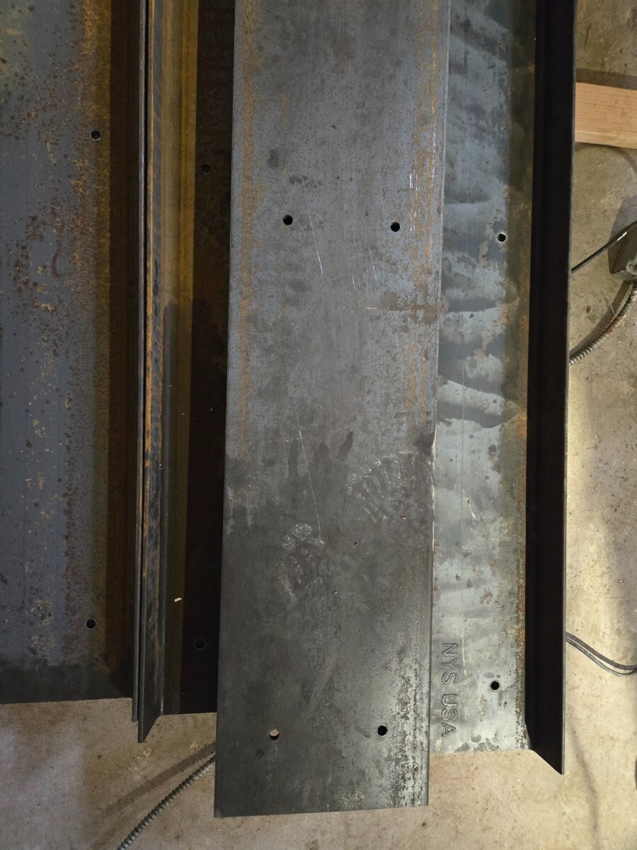 120″ Length x 3″ Wide x 12″ Height x 1/3″ Thick Steel C-Channel NEW STEEL (10X)