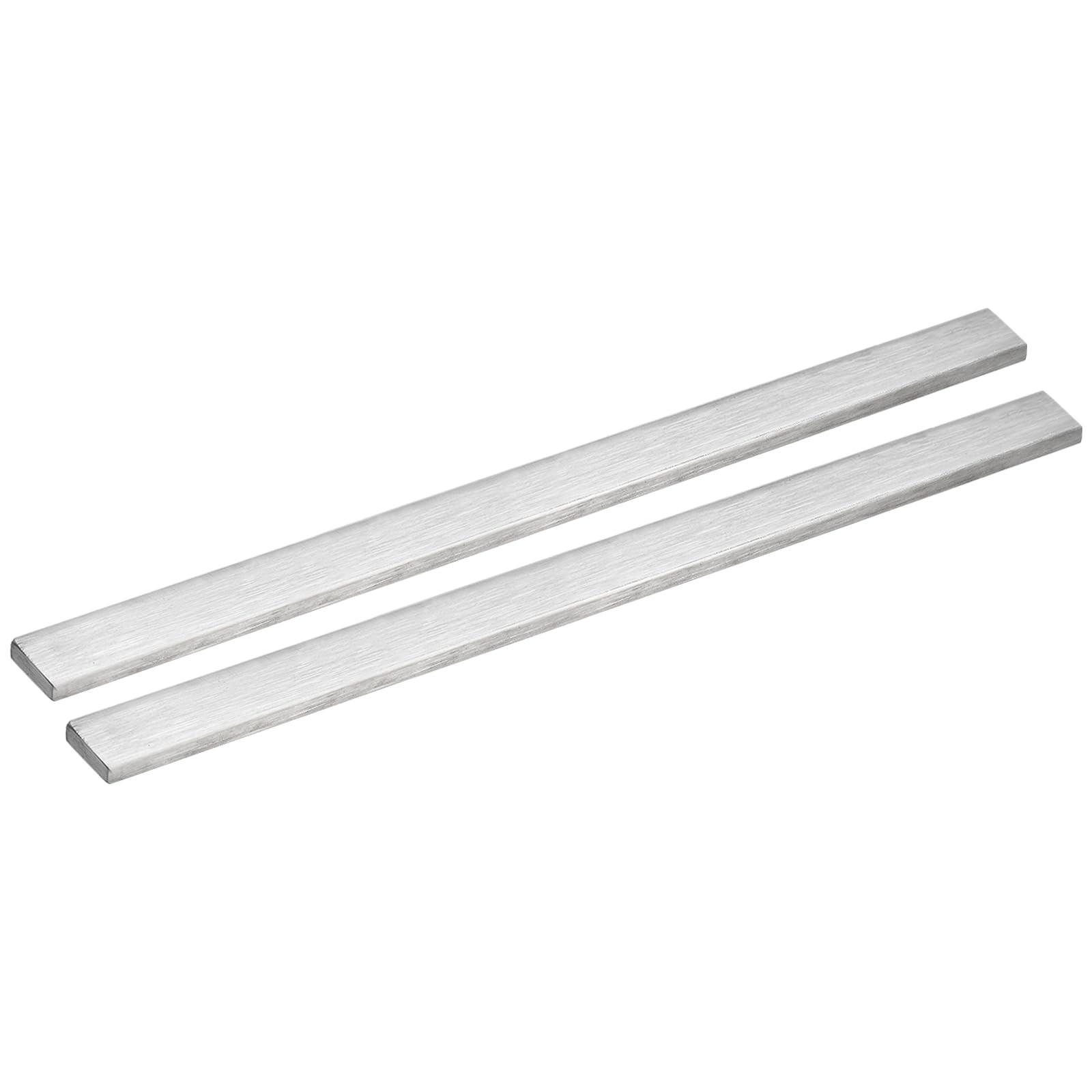 uxcell 316L Stainless Steel Flat Bar, 1/8″ x 25/32″ x 12″, Silver