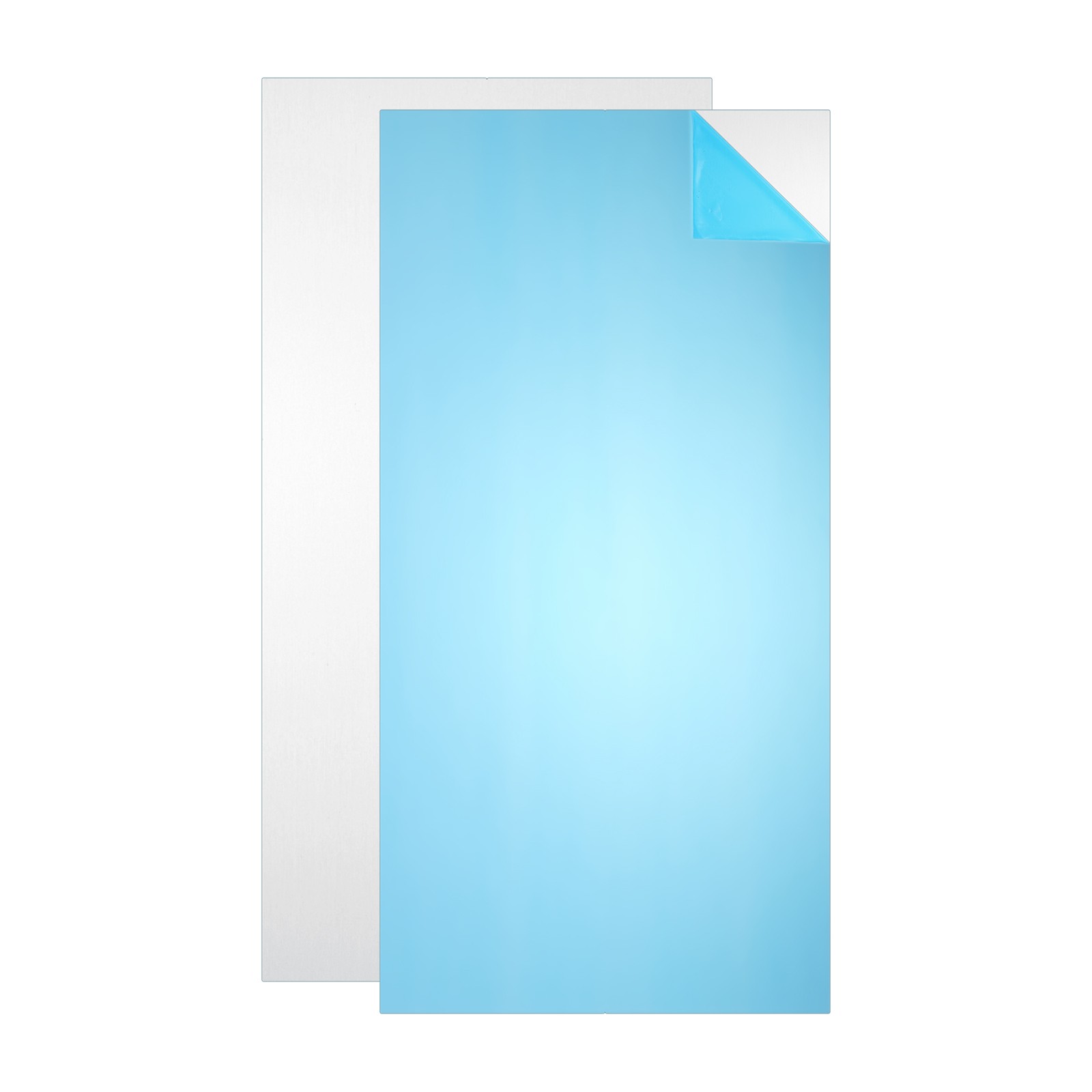 11.8″ x 5.9″ x 0.06″ 6061 T651 Aluminum Sheet Metal(Silver, 2Pcs)