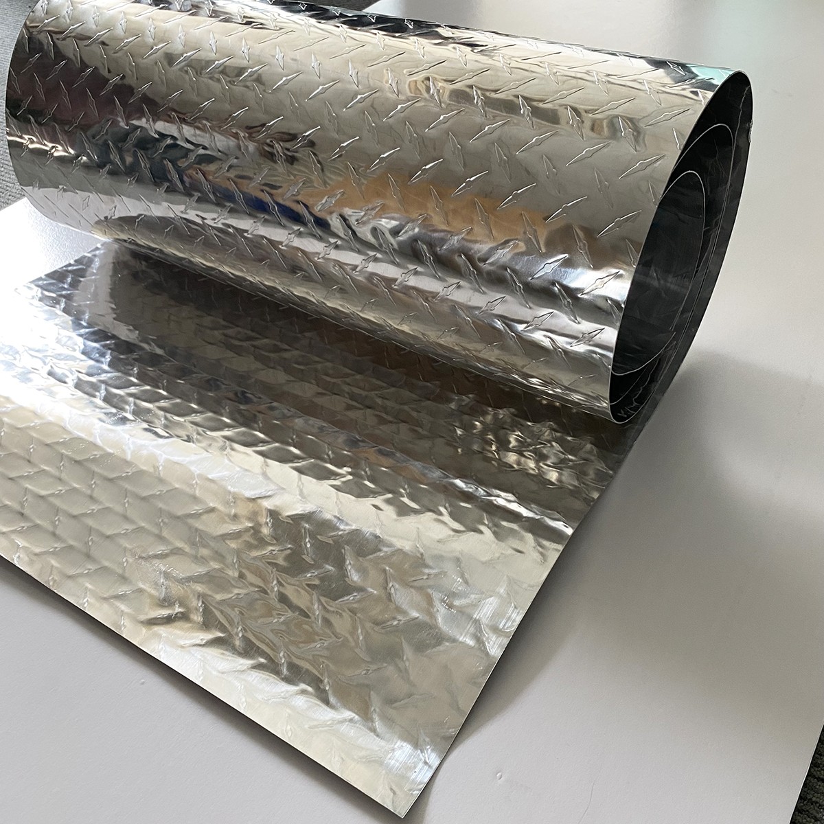 4′ x 8′ Aluminum Diamond Plate Sheet .04 in Thick – Trailer, RV, Garages Etc