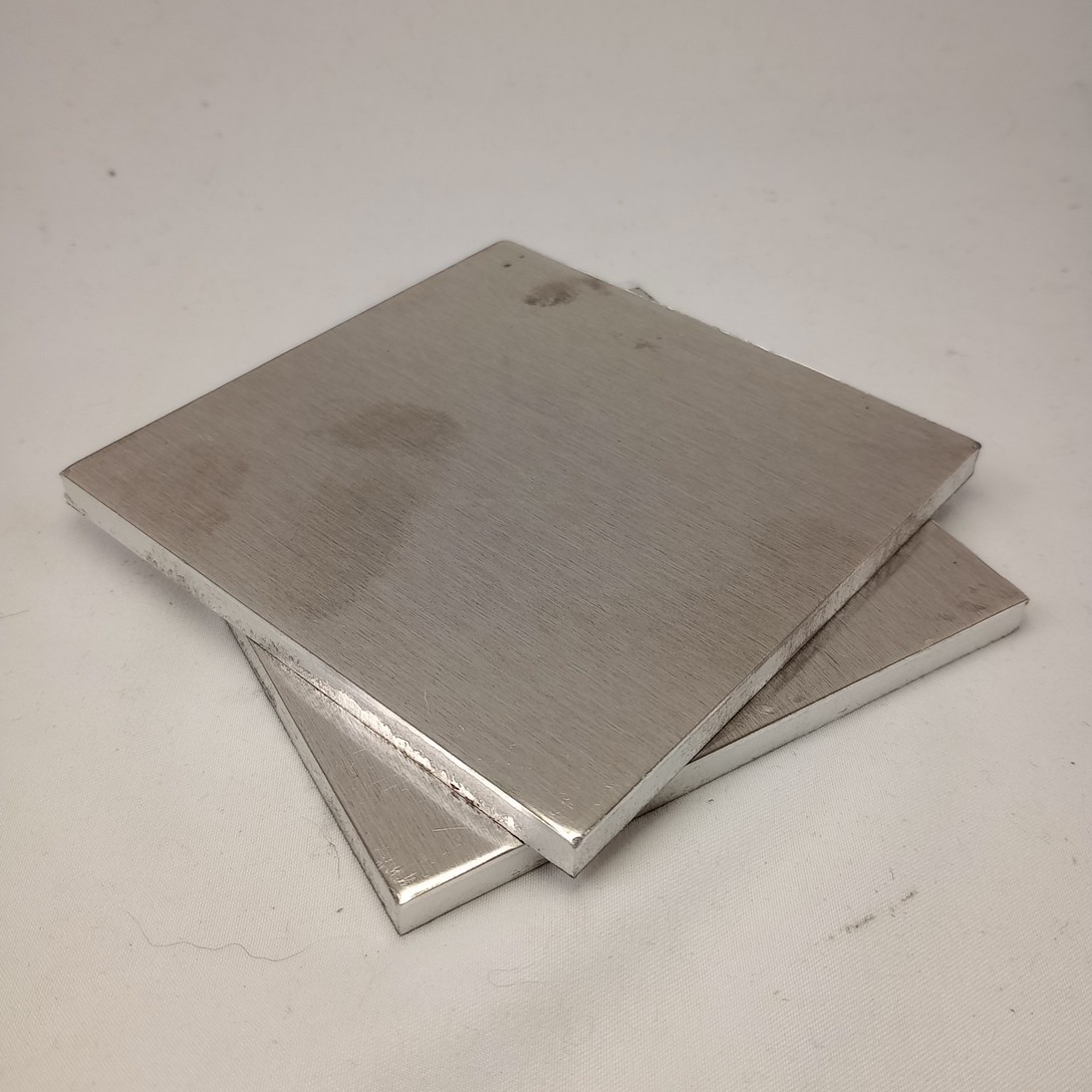 1/4″ Aluminum Plate 4″X 4″ (2 Pack) 6061 Aluminum Plate Stock T6 (+/-) 1/8″